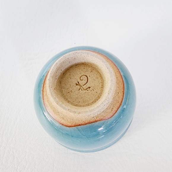 Vintage Handmade Sake Cup Japanese Ceramic Tea Cup Set of Five - Picture 8 of 14